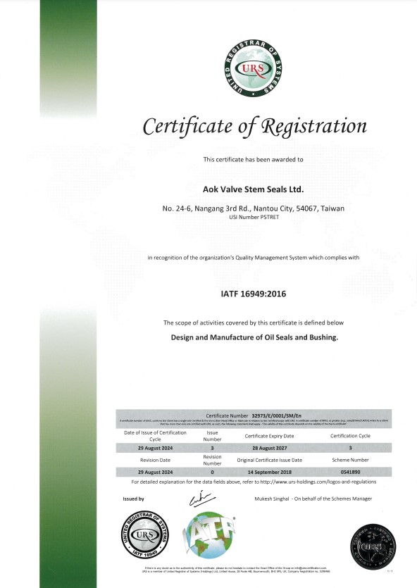 IATF 16949:2016